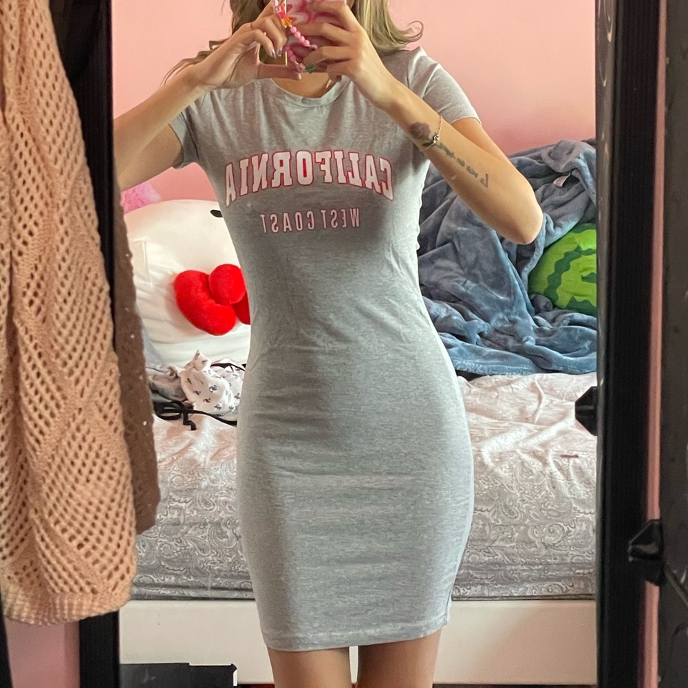 bodycon tshirt dress